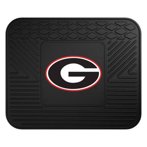 Georgia Bulldogs 2 Piece Utility Car Mats - Rear