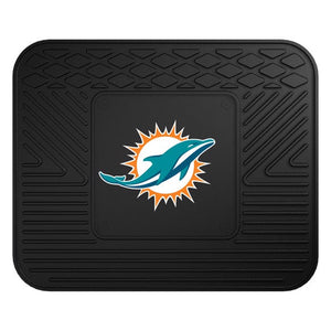 Miami Dolphins 2 Piece Utility Car Mats - Rear