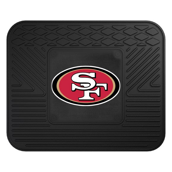 San Francisco 49ers 2 Piece Utility Car Mats - Rear