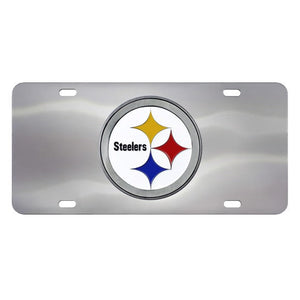 Pittsburgh Steelers Diecast License Plate