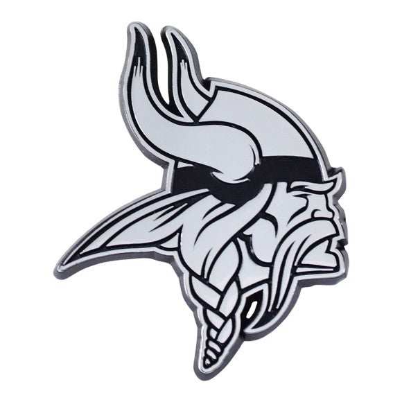 Minnesota Vikings Auto Emblems - Chrome