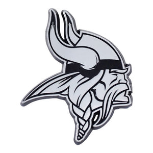 Minnesota Vikings Auto Emblems - Chrome