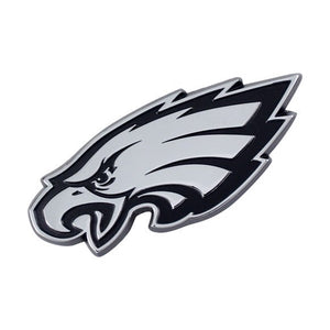 Philadelphia Eagles Auto Emblems - Chrome