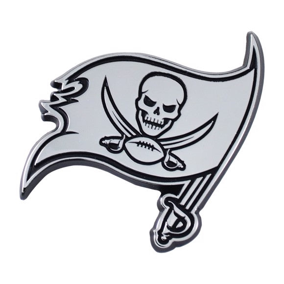 Tampa Bay Buccaneers Auto Emblems - Chrome