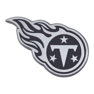 Tennessee Titans Auto Emblems - Chrome