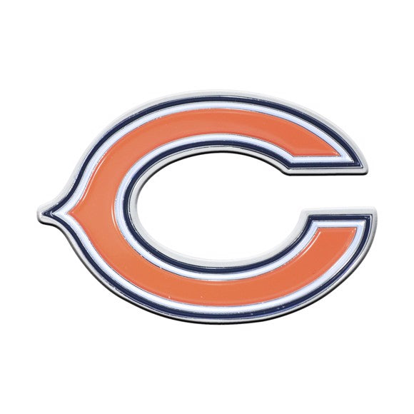 Chicago Bears Auto Emblems - Colored