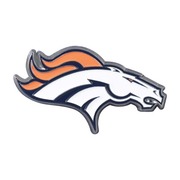 Denver Broncos Auto Emblems - Colored