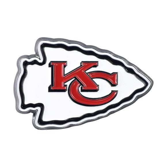 Kansas City Chiefs Auto Emblems - Colored