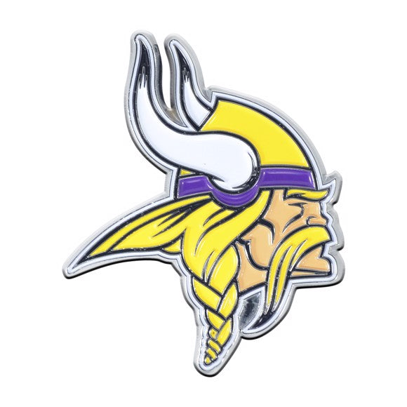 Minnesota Vikings Auto Emblems - Colored