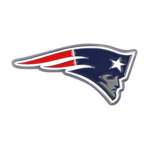 New England Patriots Auto Emblems - Colored