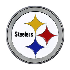 Pittsburgh Steelers Auto Emblems - Colored
