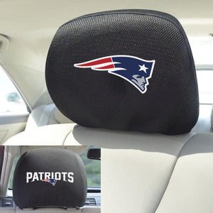 New England Patriots Embroidered Headrest Cover