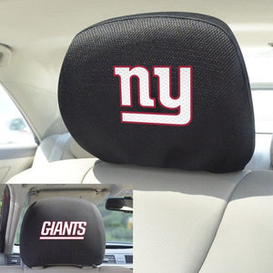 New York Giants Embroidered Headrest Cover