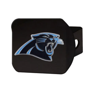 Carolina Panthers Hitch Cover - Black