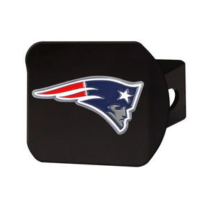 New England Patriots Hitch Cover - Black