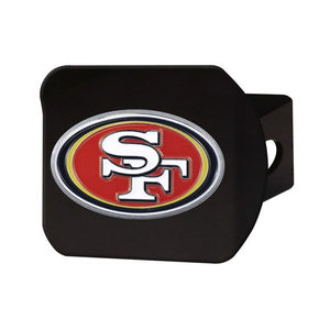 San Francisco 49ers Hitch Cover - Black
