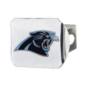 Carolina Panthers Hitch Cover - Chrome