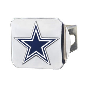 Dallas Cowboys Hitch Cover - Chrome