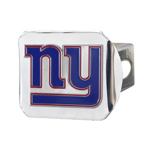 New York Giants Hitch Cover - Chrome