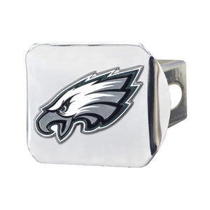 Philadelphia Eagles Hitch Cover - Chrome