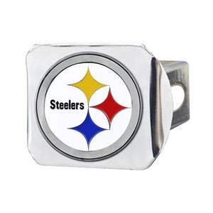 Pittsburgh Steelers Hitch Cover - Chrome