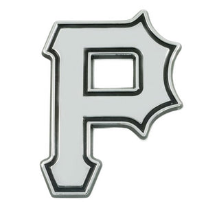 Pittsburgh Pirates Auto Emblems - Chrome