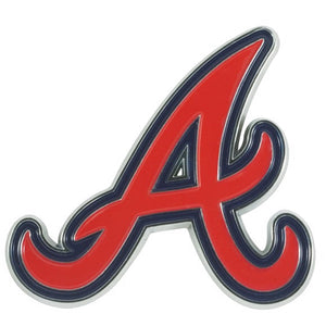 Atlanta Braves Auto Emblems - Colored