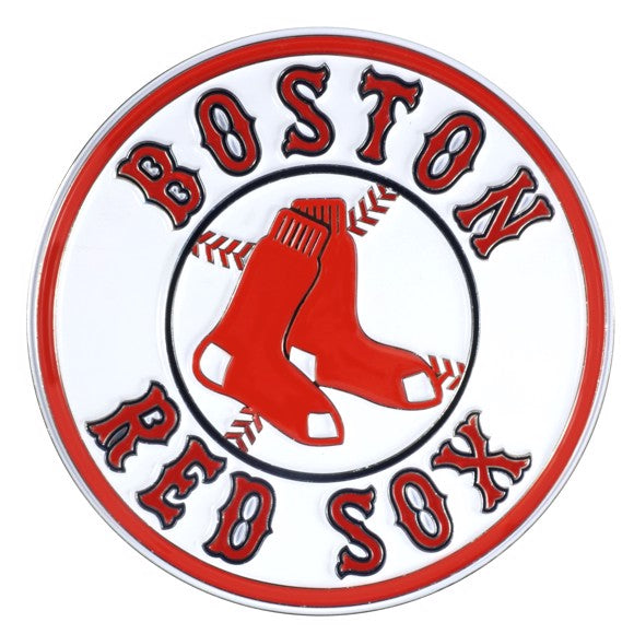 Boston Red Sox Auto Emblems - Colored
