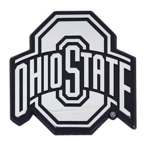 Ohio State Buckeyes Auto Emblems - Chrome