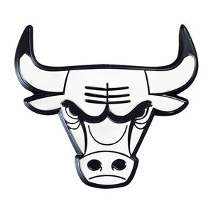 Chicago Bulls Auto Emblems - Chrome