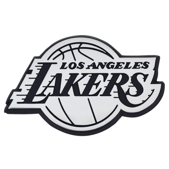 Los Angeles Lakers Auto Emblems - Chrome