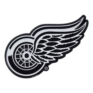 Detroit Red Wings Auto Emblems - Chrome