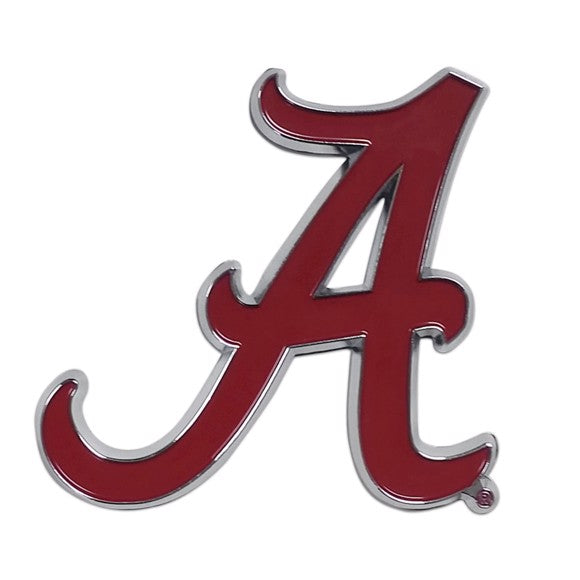 Alabama Crimson Tide Auto Emblems - Colored