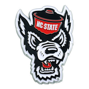 North Carolina State Wolfpack Auto Emblems - Colored