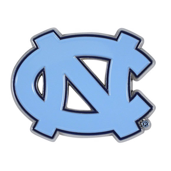 North Carolina Tar Heels Auto Emblems - Colored