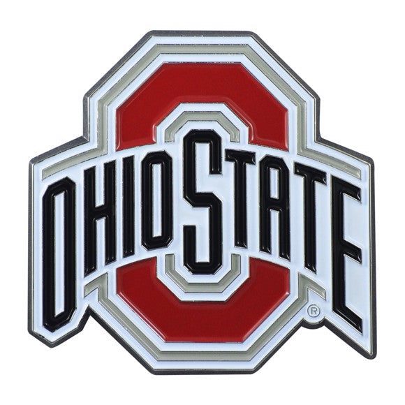 Ohio State Buckeyes Auto Emblems - Colored