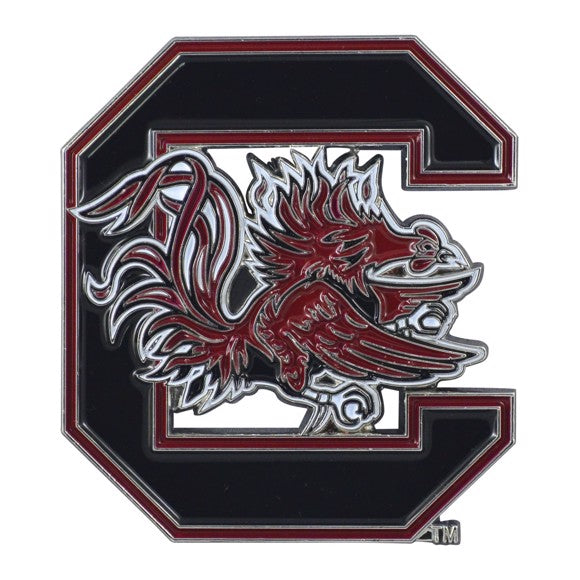 South Carolina Gamecocks Auto Emblems - Colored