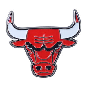 Chicago Bulls Auto Emblems - Colored