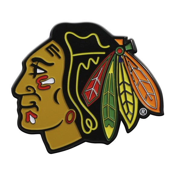 Chicago Blackhawks Auto Emblems - Colored