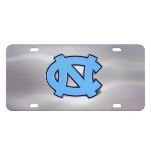 North Carolina Tar Heels Diecast License Plate