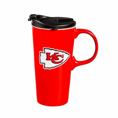 Kansas City Chiefs Travel Latte Boxed 17oz
