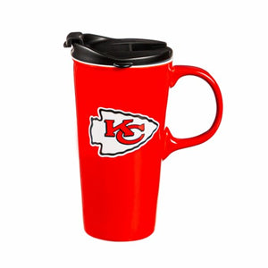 Kansas City Chiefs Travel Latte Boxed 17oz