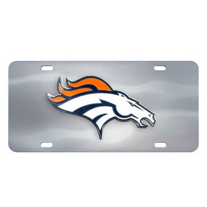 Denver Broncos Diecast License Plate