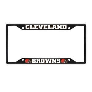 Cleveland Browns License Plate Frame Black