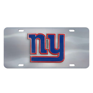New York Giants Diecast License Plate