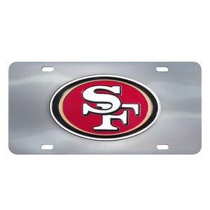 San Francisco 49ers Diecast License Plate