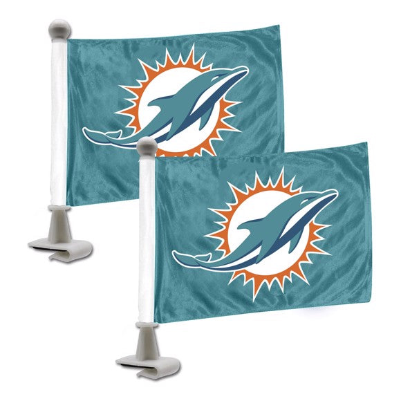 Miami Dolphins Ambassador Car Flags