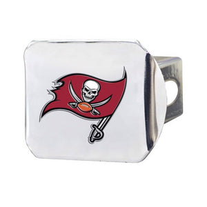 Tampa Bay Buccaneers Hitch Cover - Chrome