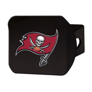Tampa Bay Buccaneers Hitch Cover - Black
