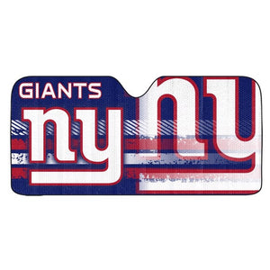New York Giants Auto Shades Universal